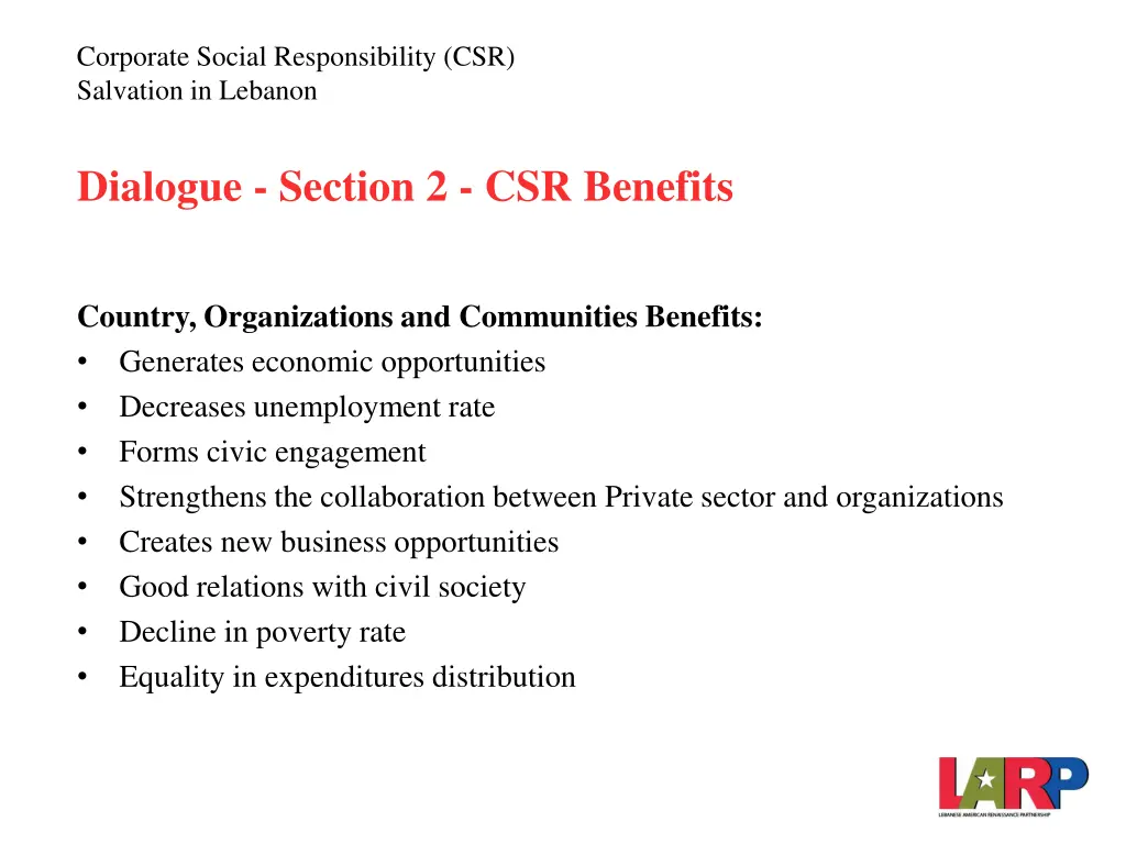 corporate social responsibility csr salvation 8