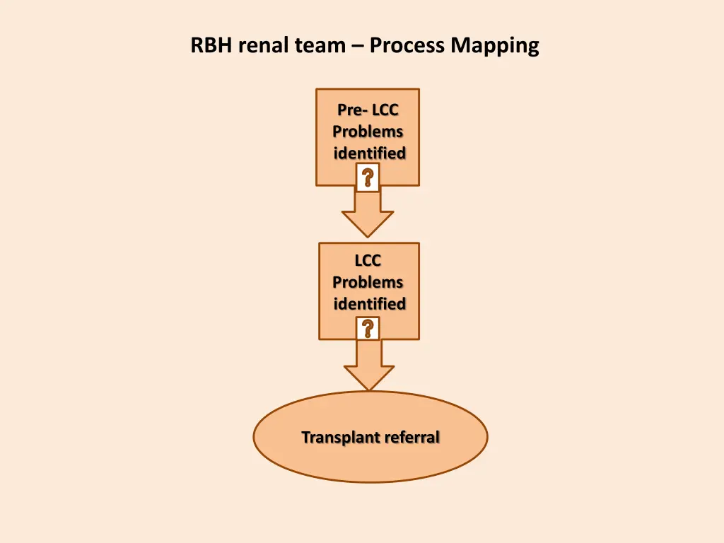 rbh renal team process mapping