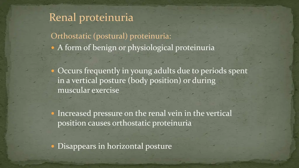 renal proteinuria 1