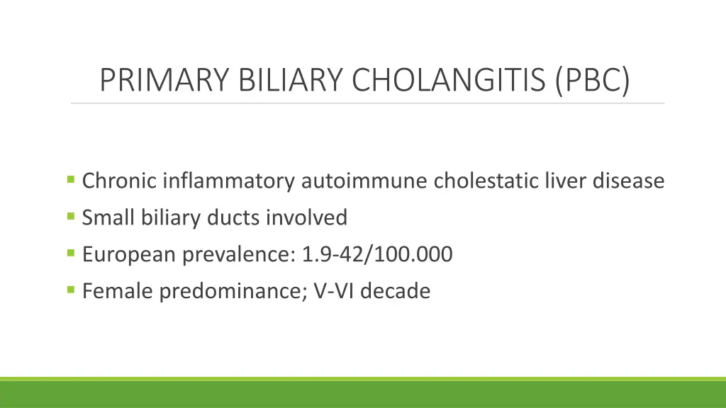 primary biliary cholangitis pbc