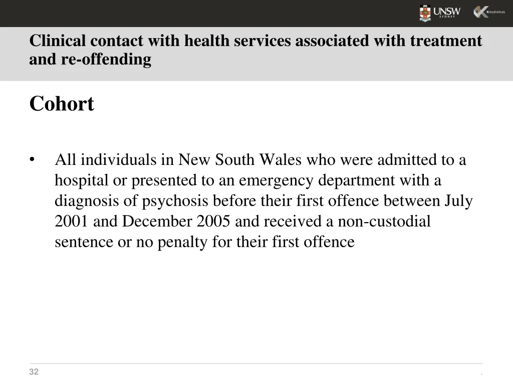 clinical contact with health services associated