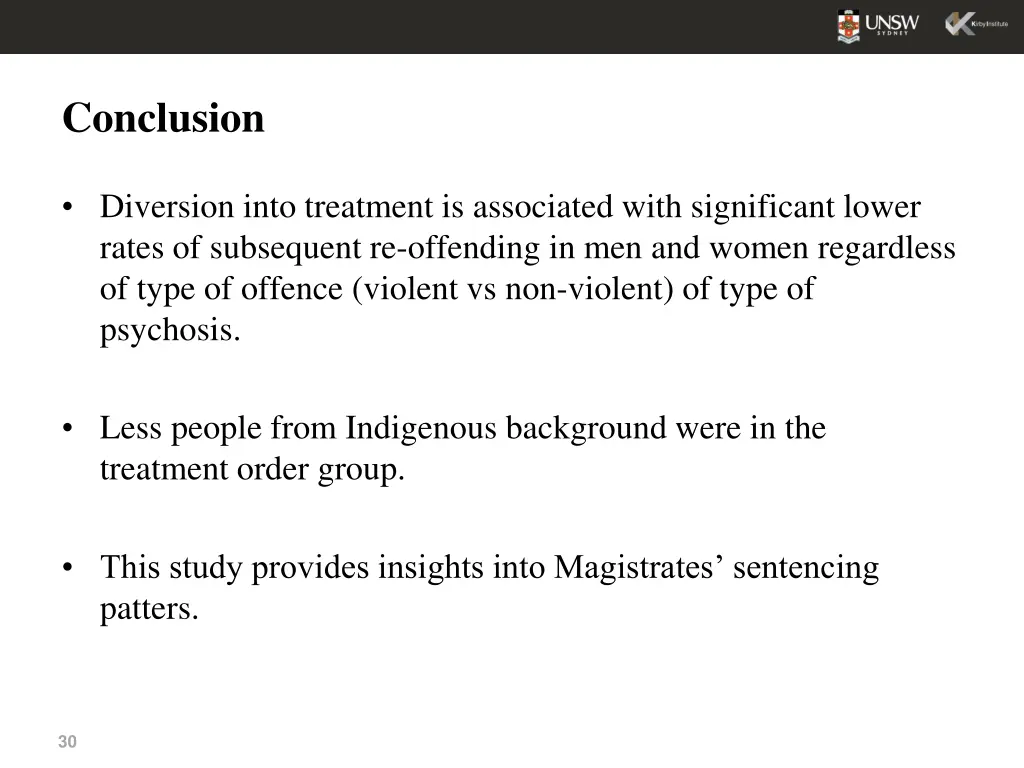 conclusion