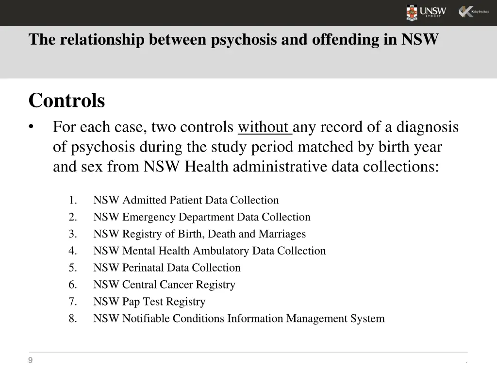 the relationship between psychosis and offending 3