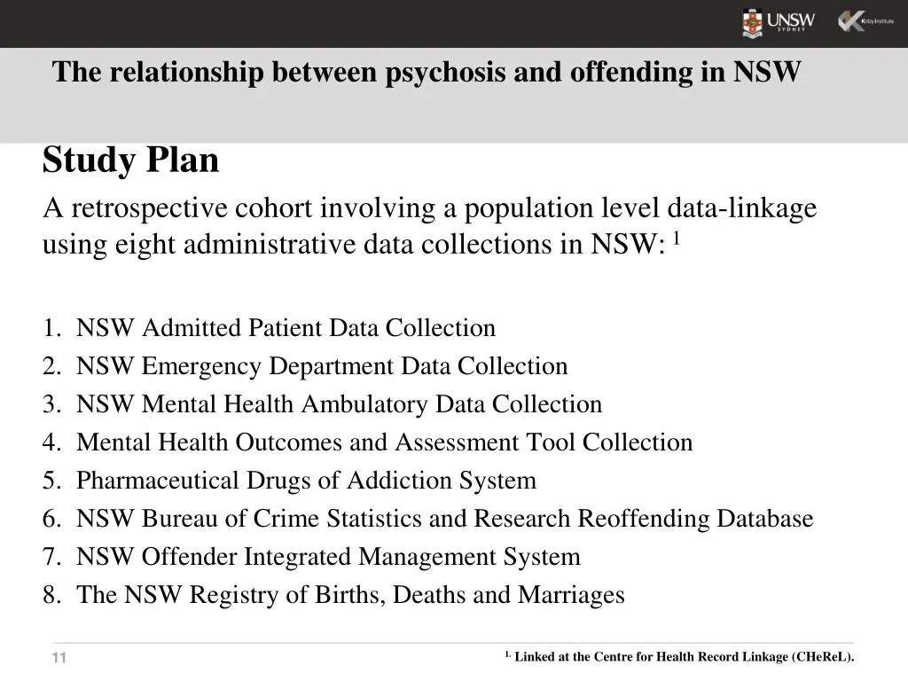 the relationship between psychosis and offending 5