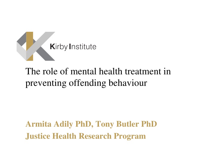 the role of mental health treatment in preventing