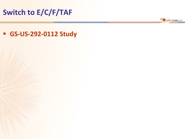 switch to e c f taf