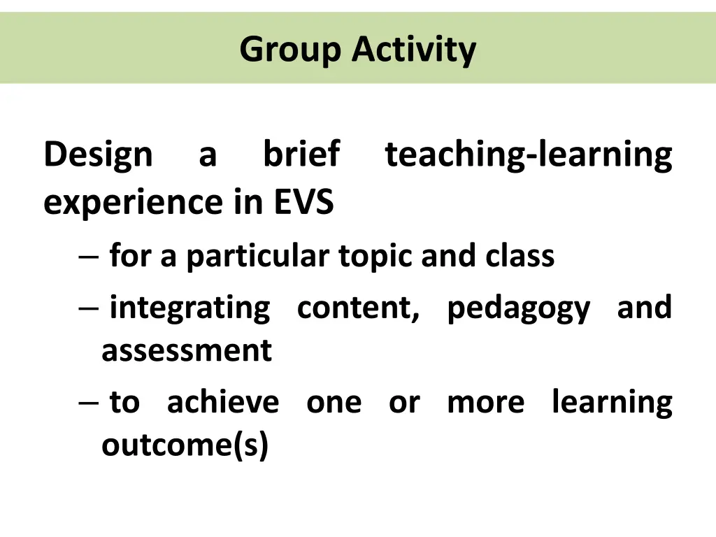 group activity