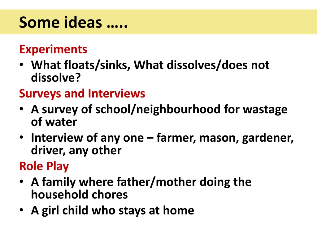 some ideas 1