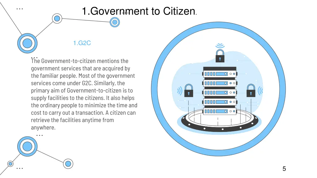1 government to citizen