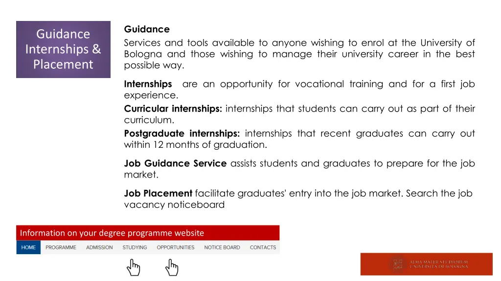 guidance services and tools available to anyone
