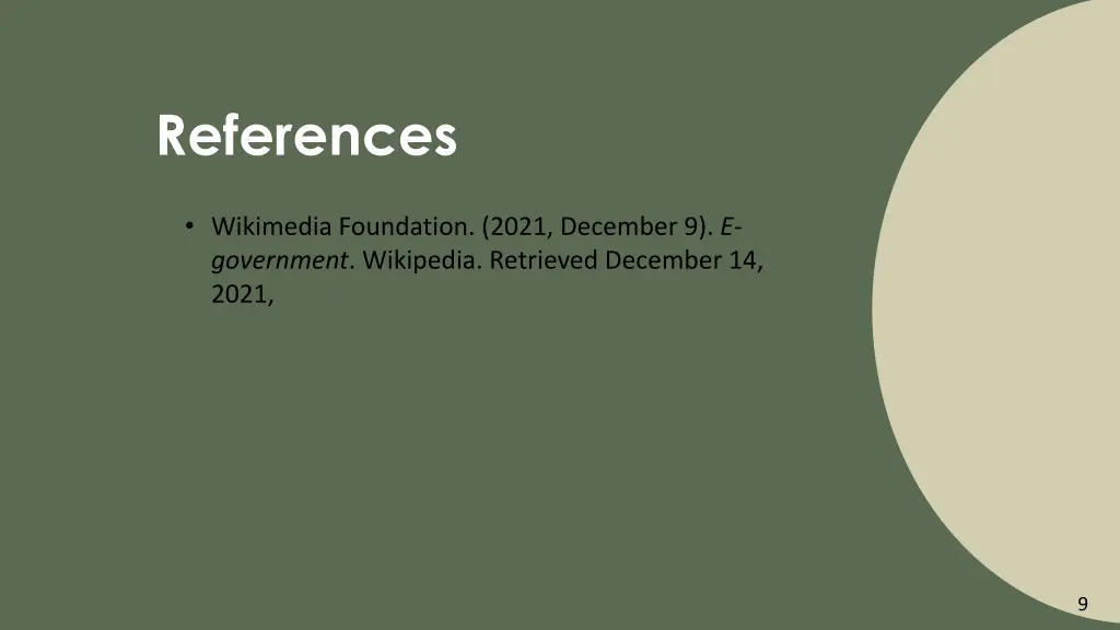 references