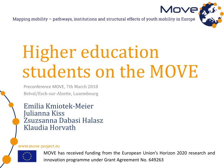 higher education students on the move