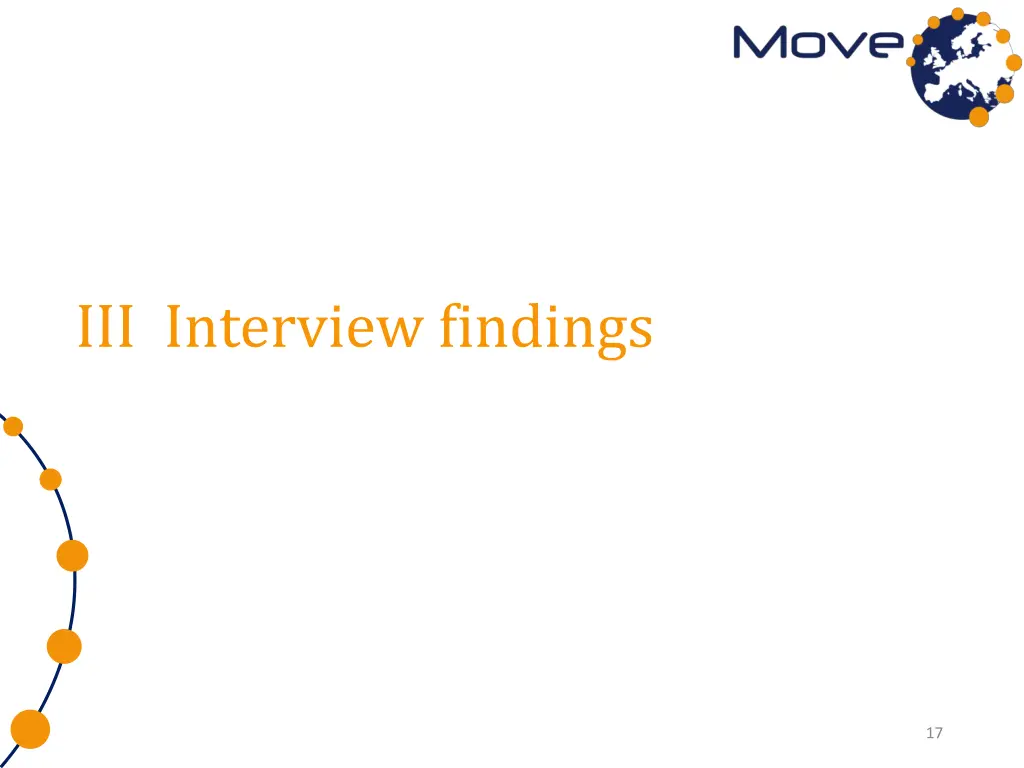 iii interview findings