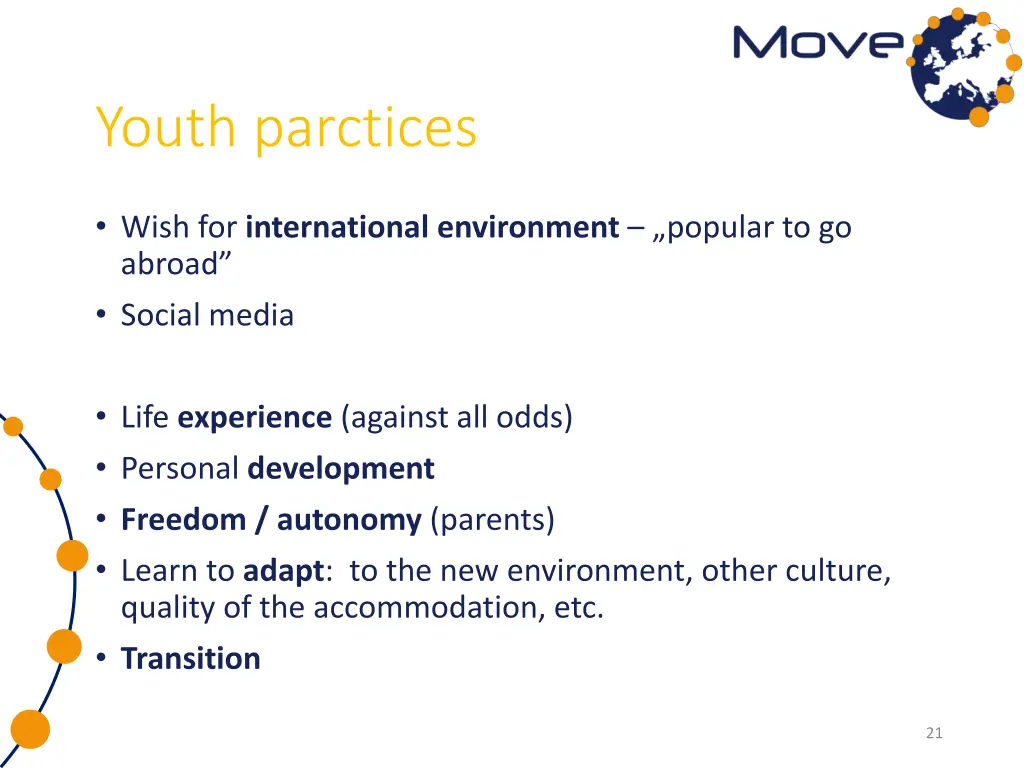youth parctices