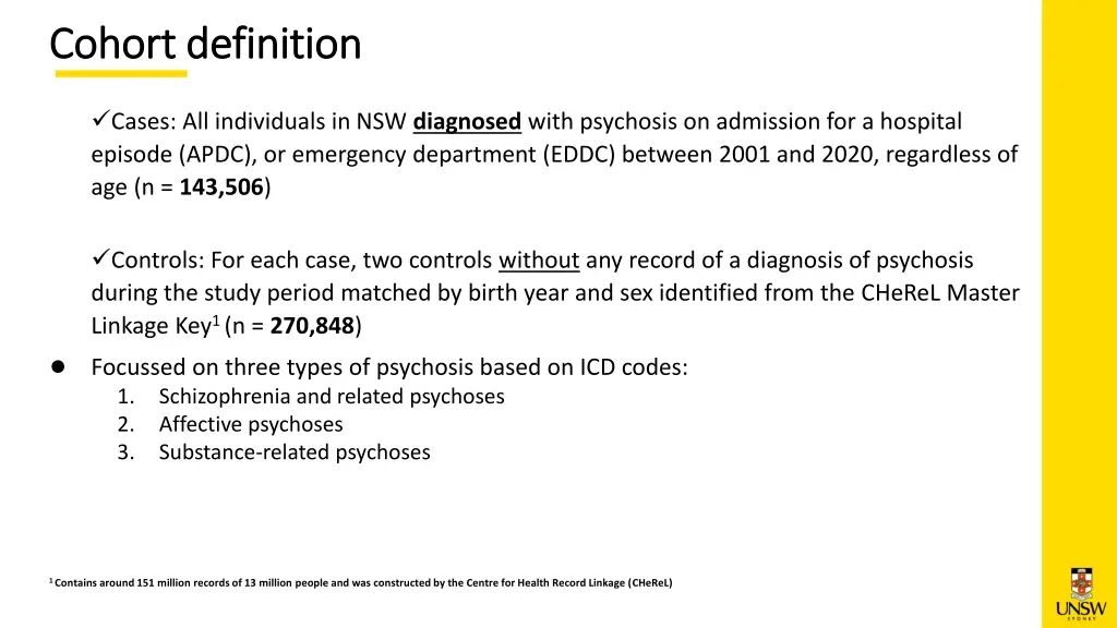 cohort definition cohort definition
