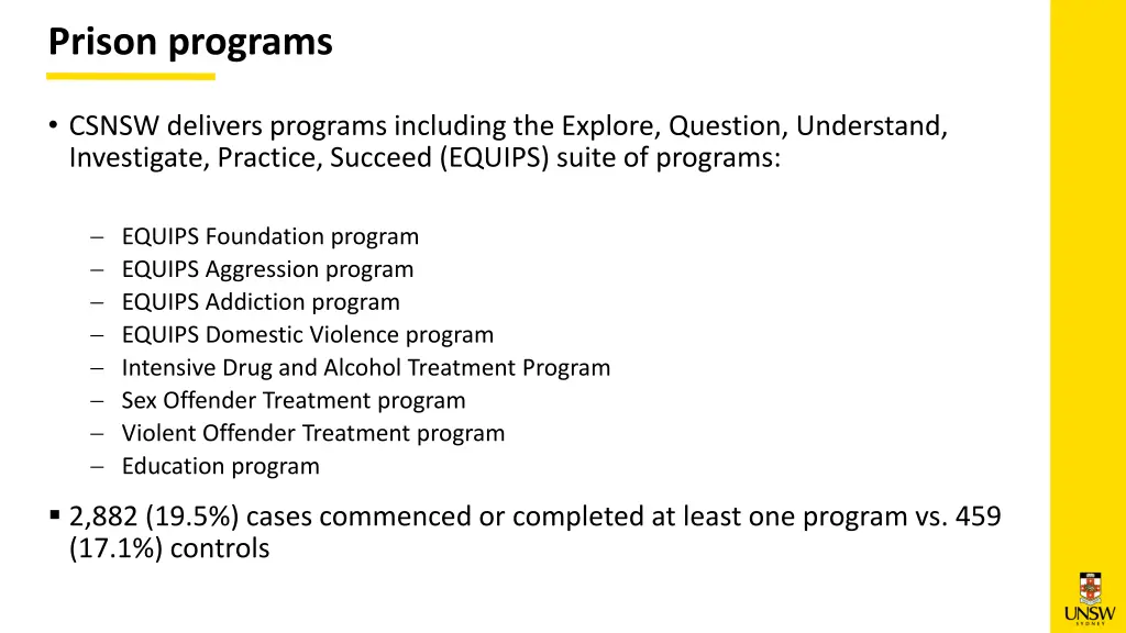 prison programs