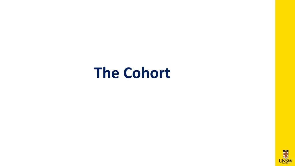 the cohort