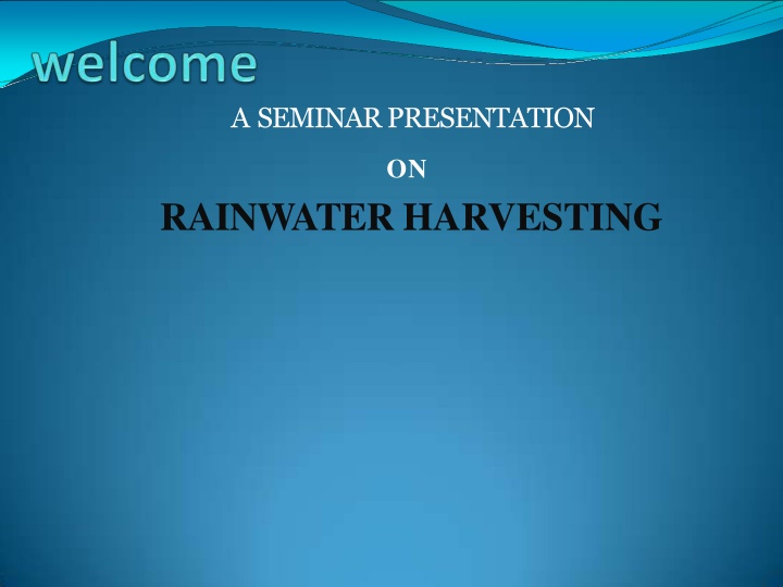 a seminar presentation