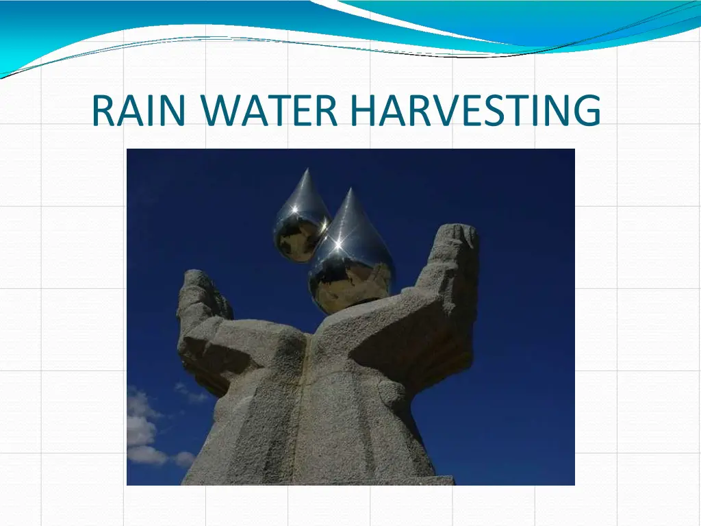 rain waterharvesting