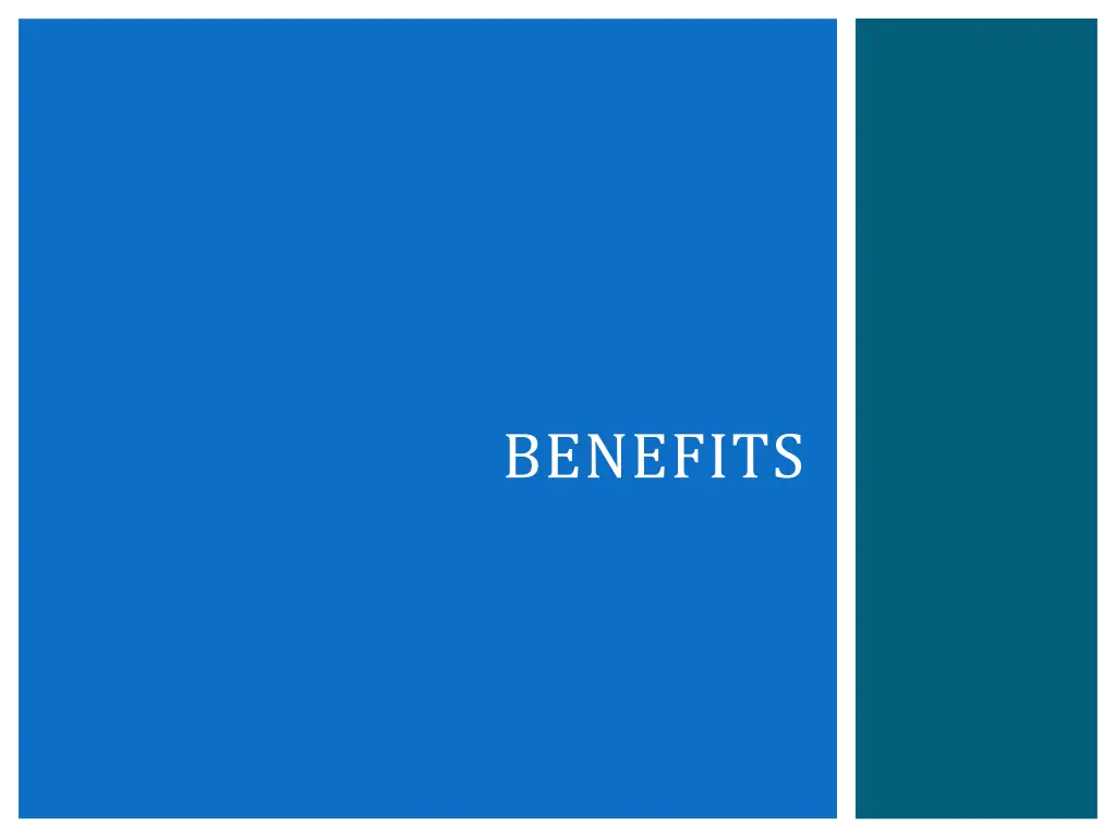 benefits