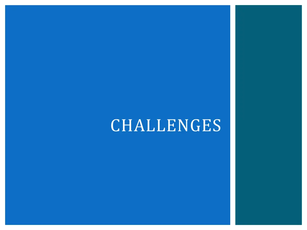 challenges
