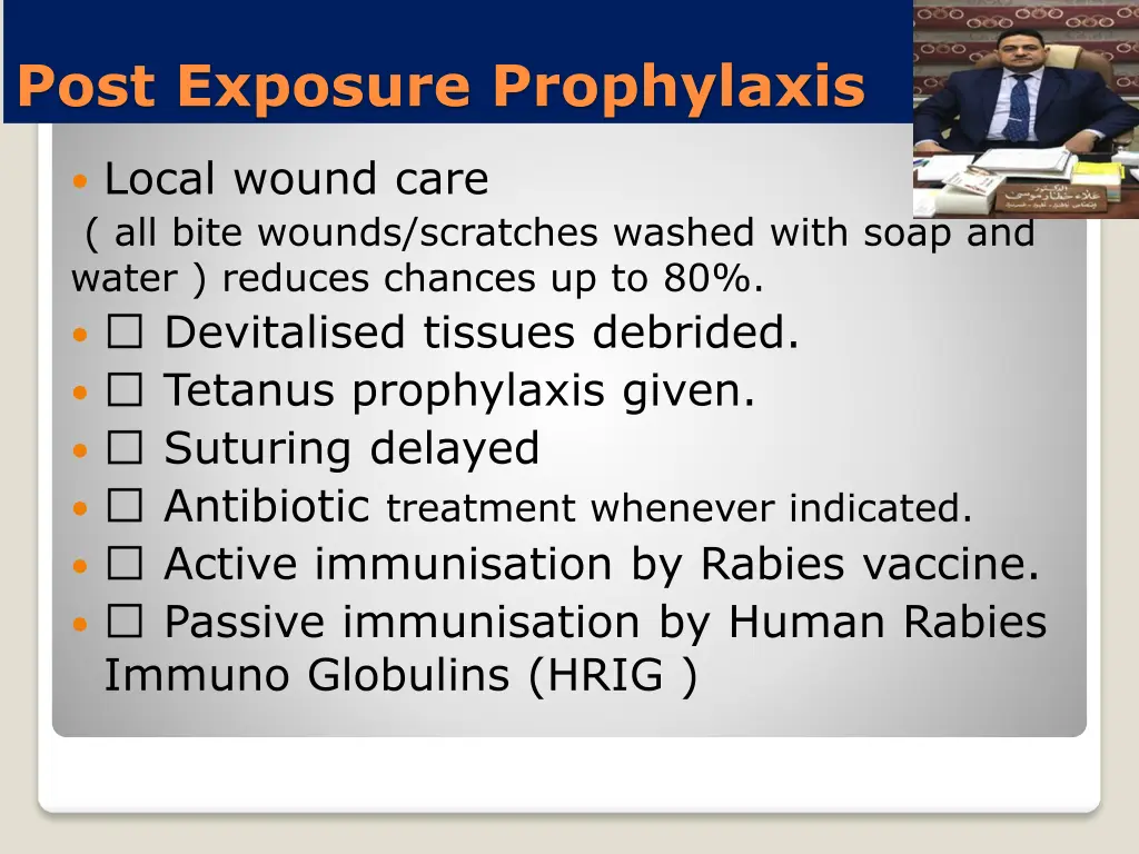 post exposure prophylaxis