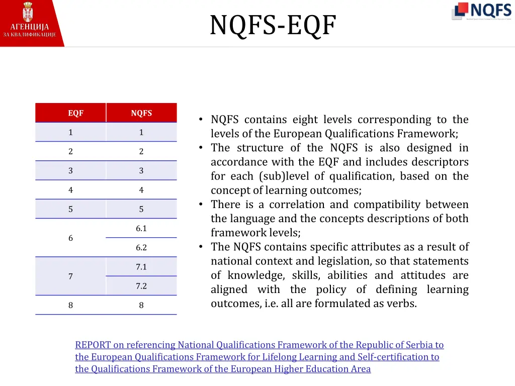 nqfs eqf