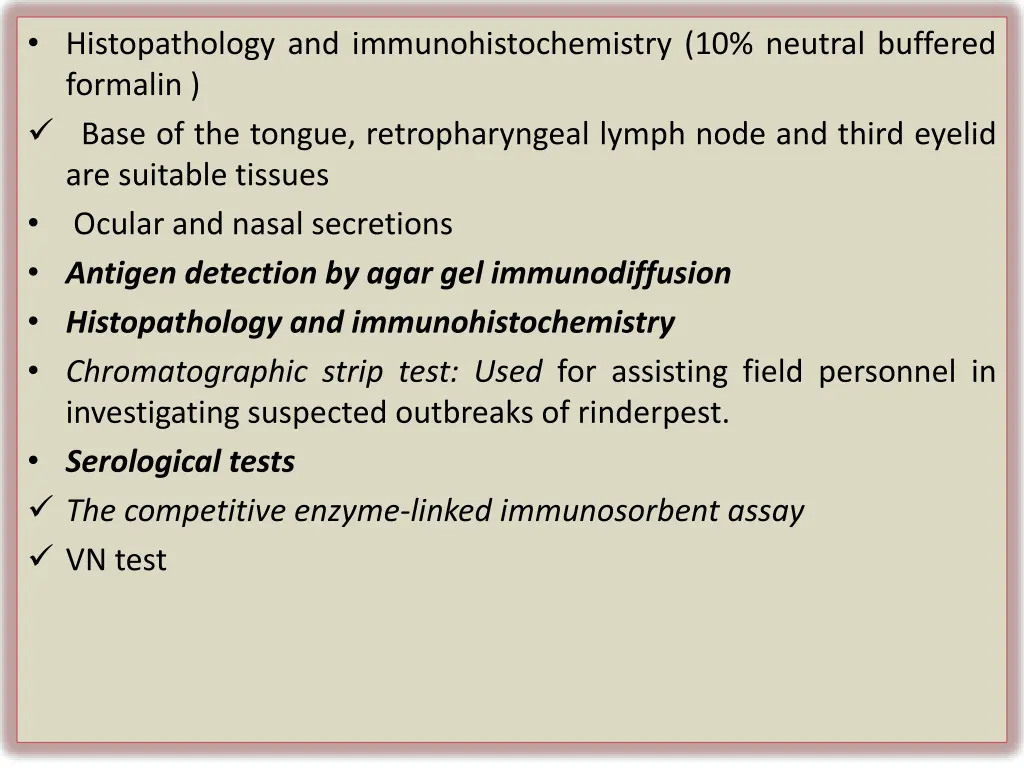 histopathology and immunohistochemistry