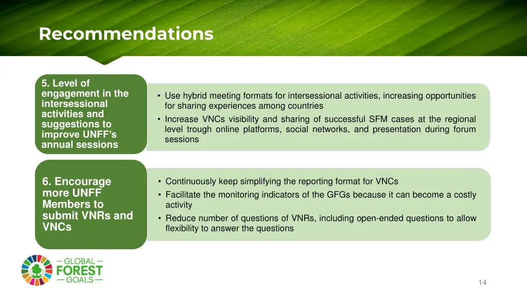 recommendations 2