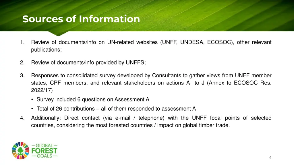 sources of information