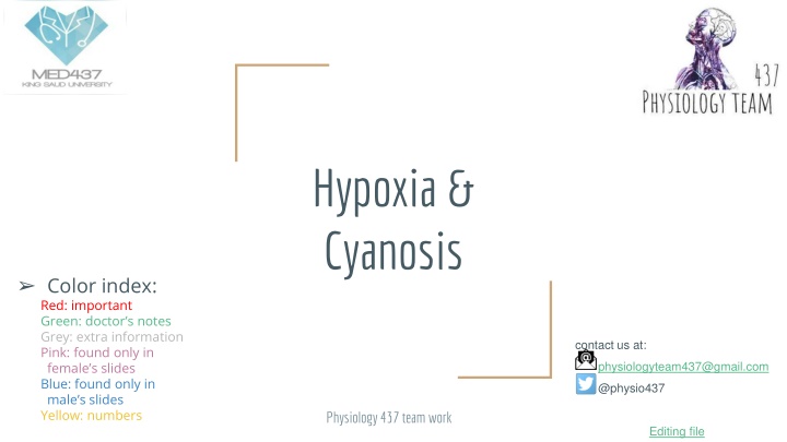hypoxia cyanosis