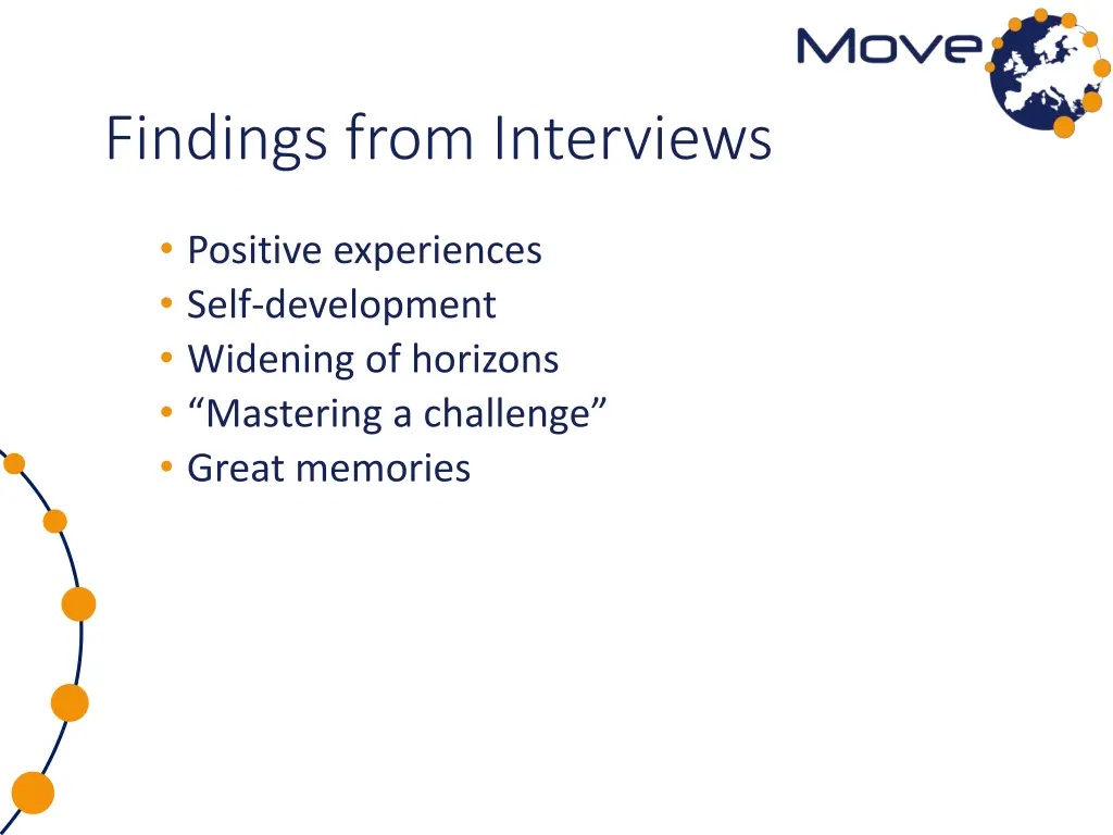 findings from interviews
