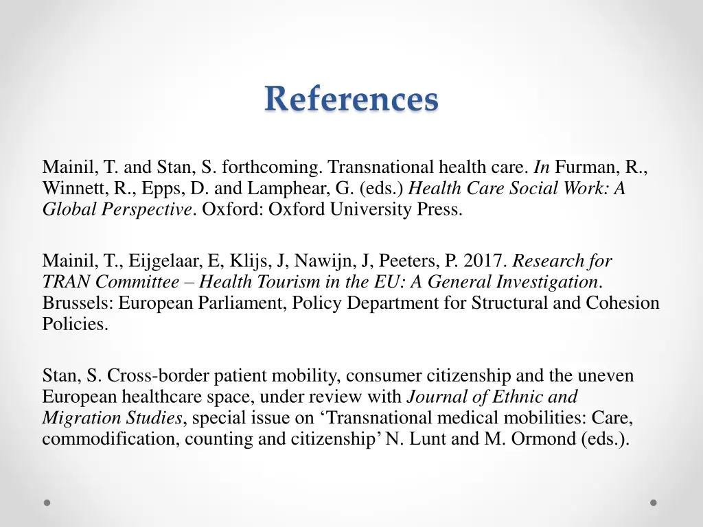 references
