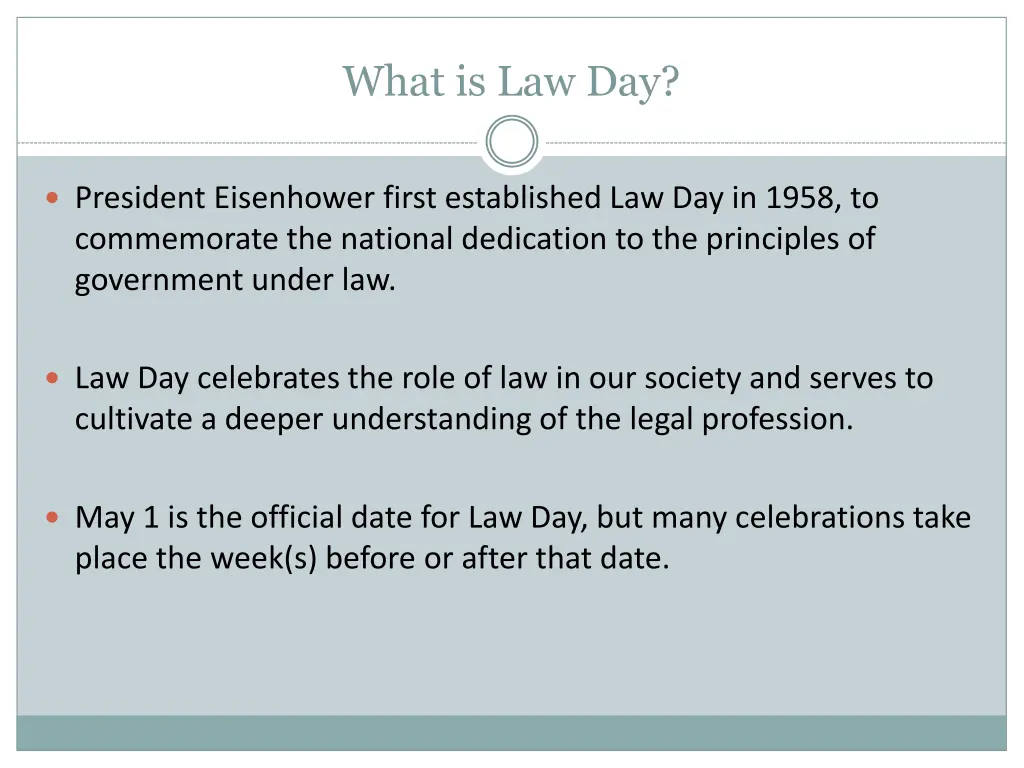 what is law day
