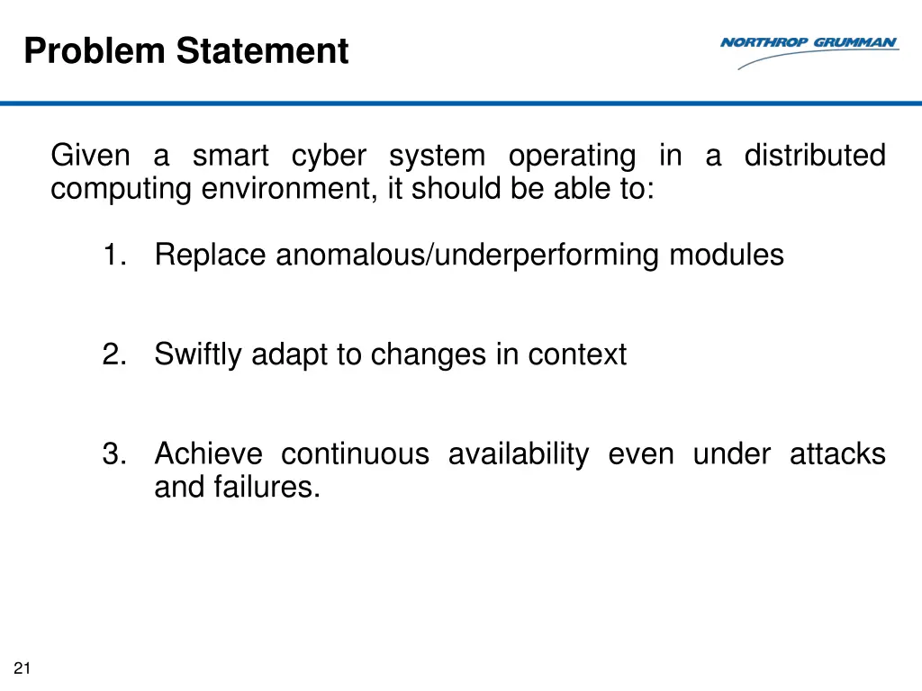problem statement
