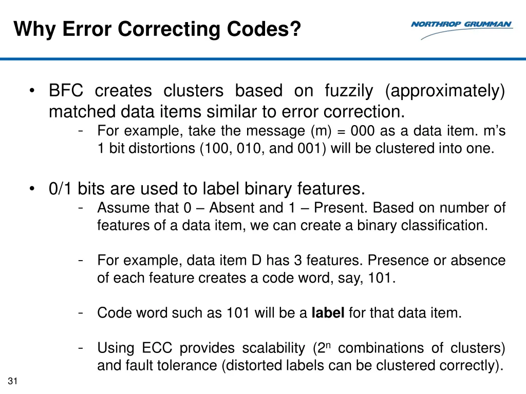 why error correcting codes