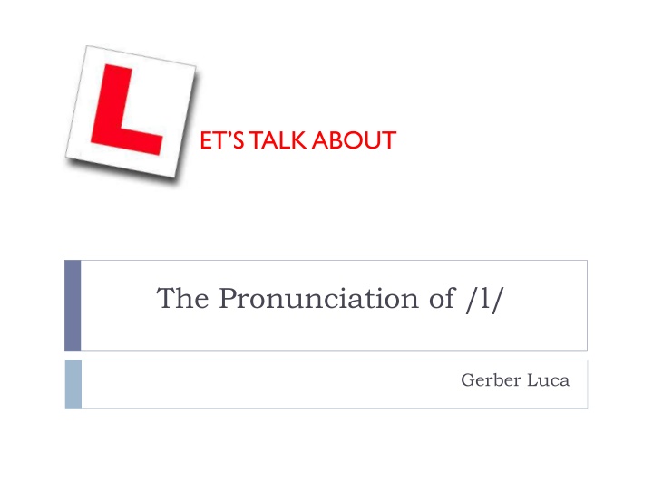 et s talk about