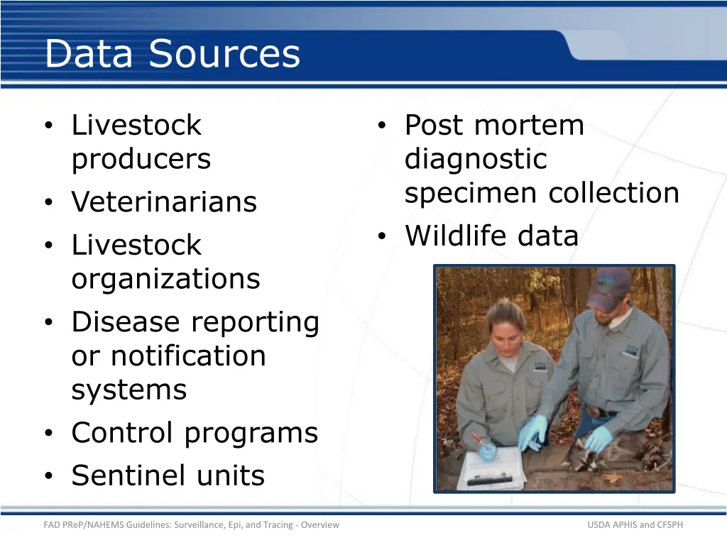 data sources