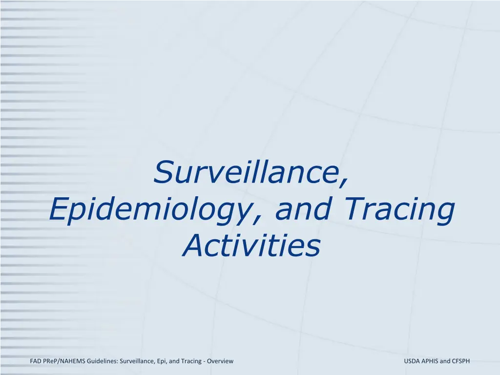 surveillance