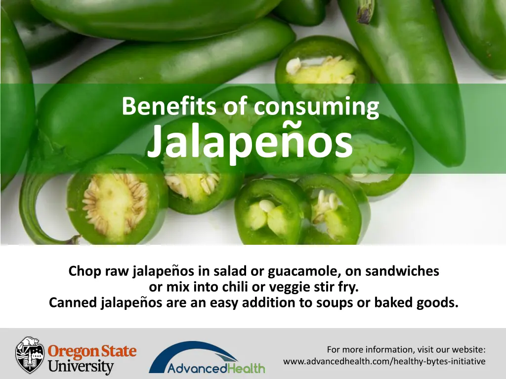 benefits of consuming jalapenos 6