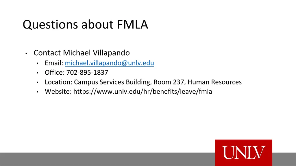 questions about fmla