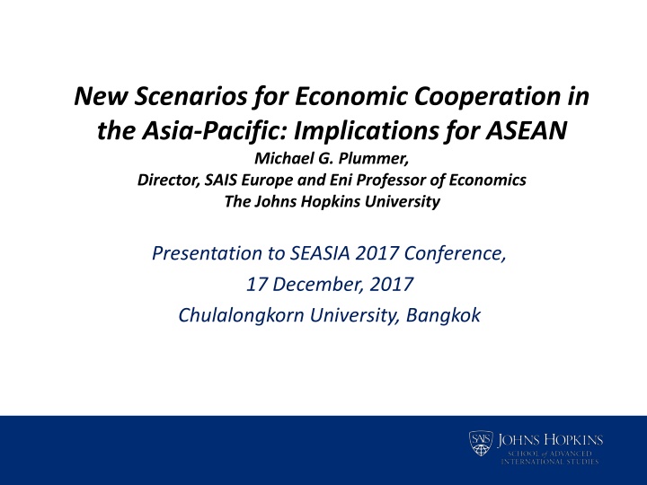 new scenarios for economic cooperation