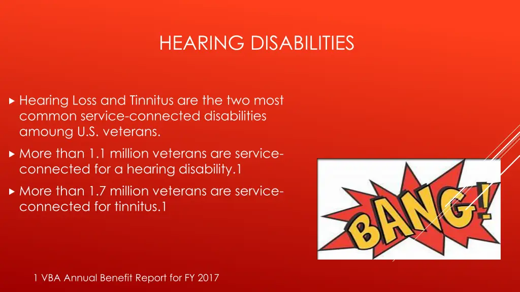 hearing disabilities