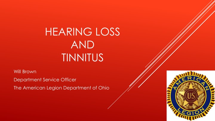 hearing loss and tinnitus