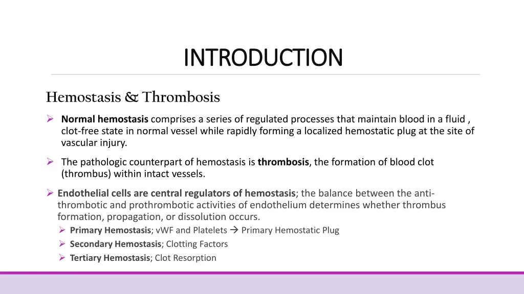 introduction introduction