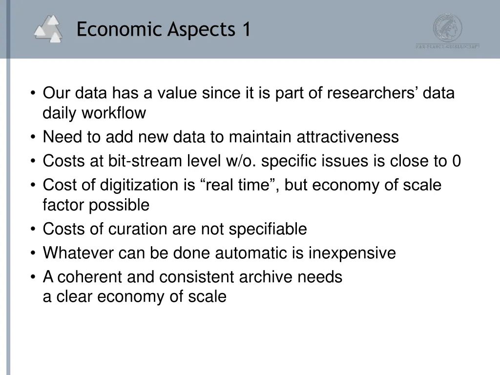 economic aspects 1