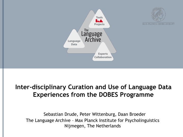 inter disciplinary curation and use of language