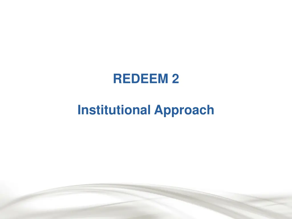redeem 2 1