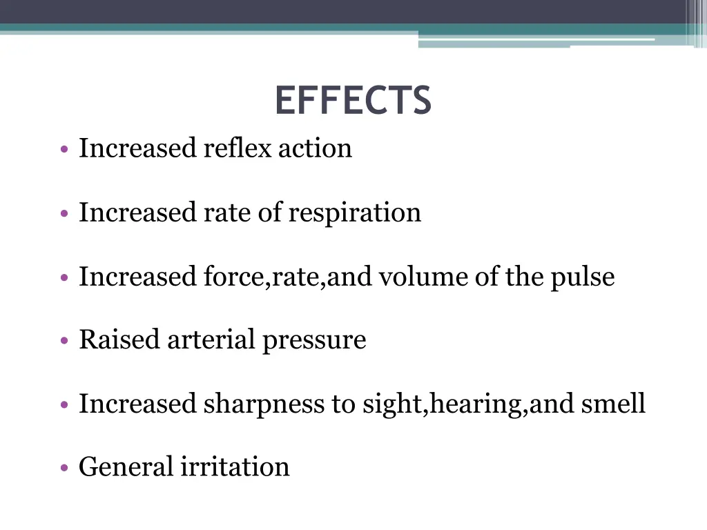 effects