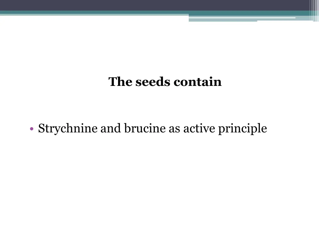the seeds contain